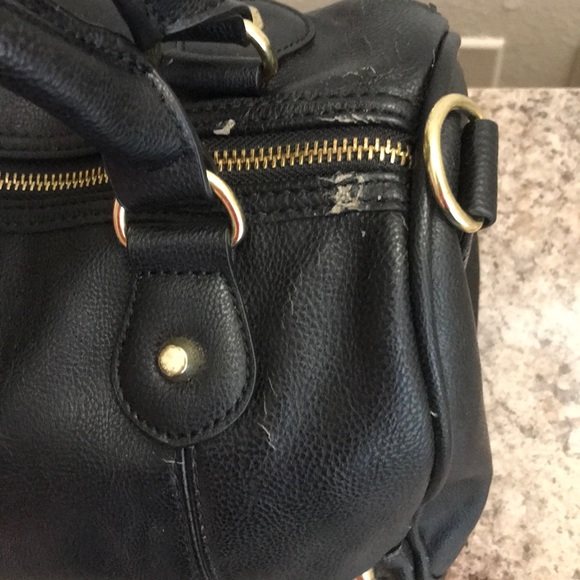 Steve Madden Black Leather Bag - Picture 3 of 8